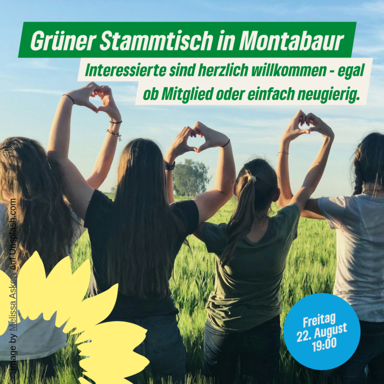 Grüner Stammtisch  im Haus Rossberg