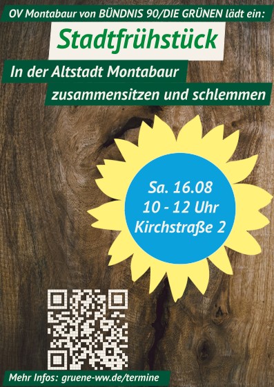 Grüne laden zu sommerlichem Stadt-Frühstück ein